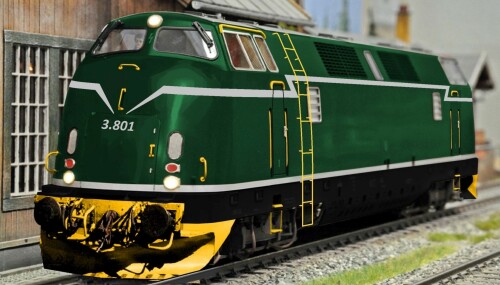 V300 BR230 Krauss Maffei ML 2200 Co Co norwegische Staatsbahn Norwegen (1)