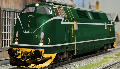 V300 BR230 Krauss Maffei ML 2200 Co Co norwegische Staatsbahn Norwegen (2)