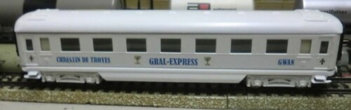 BR 03 weiß grau Parsifal Schürzenwagen Sonderzug roeby Robert d