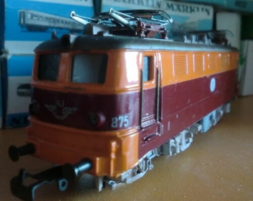 BR 110 140 E 10 E 40 SJ schwedische Staatsbahn orange rot roeby Robert