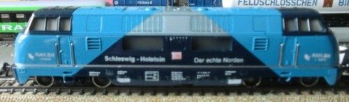 BR 220 V 200 Regionalbahn Schleswig Holstein blau hellblau roeby Robert