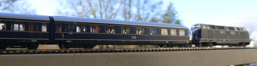 Märklin Trix V 200 002 Prototyp H0 blauer Enzian F Zug stahlblau RAL 5013 f (2)
