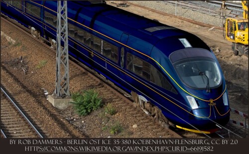 ICE TD BR 605 Viking Rail ApS Odsherreds Jernbane Mx 104 Dansk Jernbane ApS blau gelb (1)