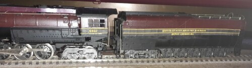 Big bos steam locomotive US military 4 8 8 4 Eisenbahnbastler Helmut (2a)