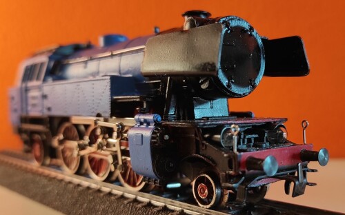 Tegernseebahn TAG 7 8 1 C 1 Kuppler Damplok blau Dikran1960 Dikran (1)