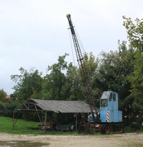 b BW Nördlingen bayrisches Eisenbahnmuseum alter Bagger (1)