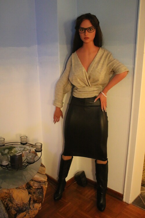 Smoooth Sex Doll picture image Zelex 1.0 sexy dressede Buissness dress skirt (5)