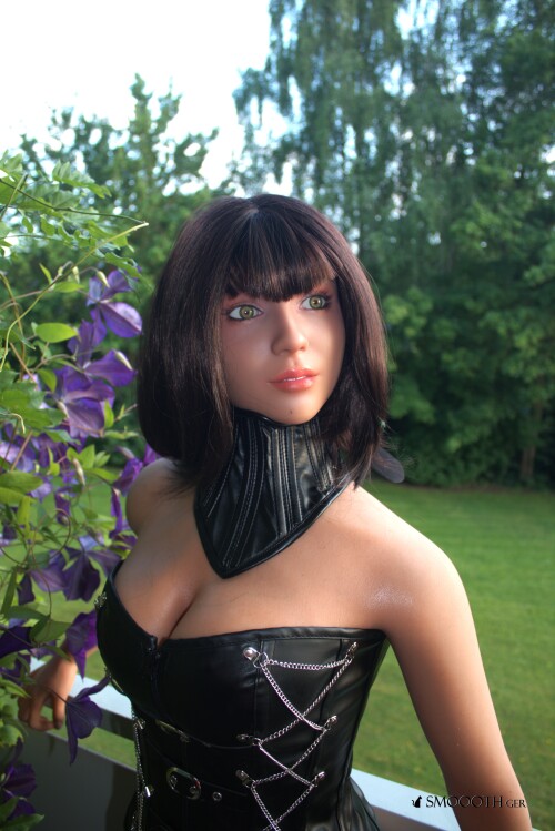 Smoooth SE Doll Cindy corsage black stockings Pumps high heels (3)