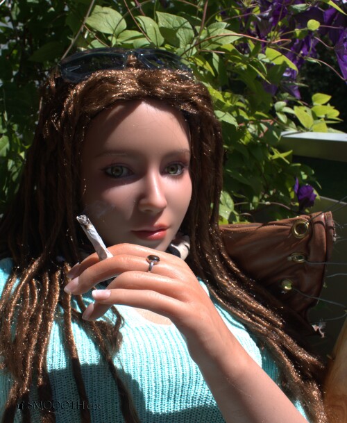 Smoooth SE Doll Cindy Dread locks Boots overknee black c (3)