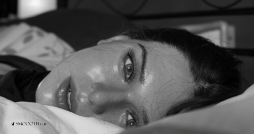 20260907 Smoooth Fanreal Gina romantic moment stay portrait sw bw (2)